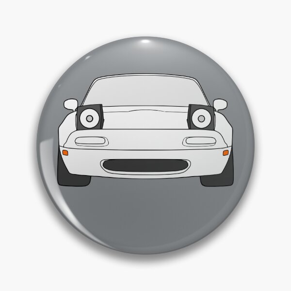 Item preview, Mazda Miata MX-5 NA front white color designed and sold by EdimDesign.