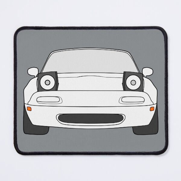 Item preview, Mazda Miata MX-5 NA front white color designed and sold by EdimDesign.