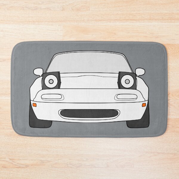 Item preview, Mazda Miata MX-5 NA front white color designed and sold by EdimDesign.