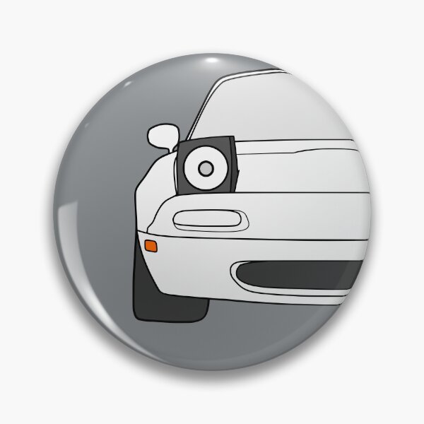 Item preview, Mazda Miata MX-5 NA front white color designed and sold by EdimDesign.