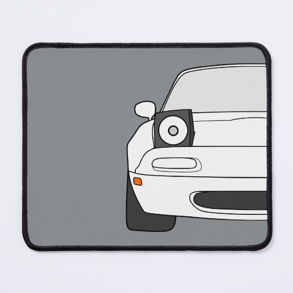 Item preview, Mazda Miata MX-5 NA front white color designed and sold by EdimDesign.