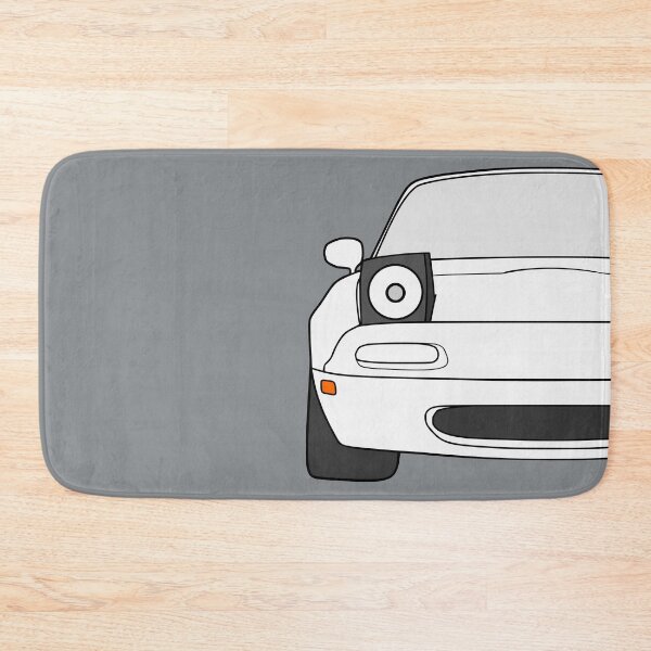 Item preview, Mazda Miata MX-5 NA front white color designed and sold by EdimDesign.