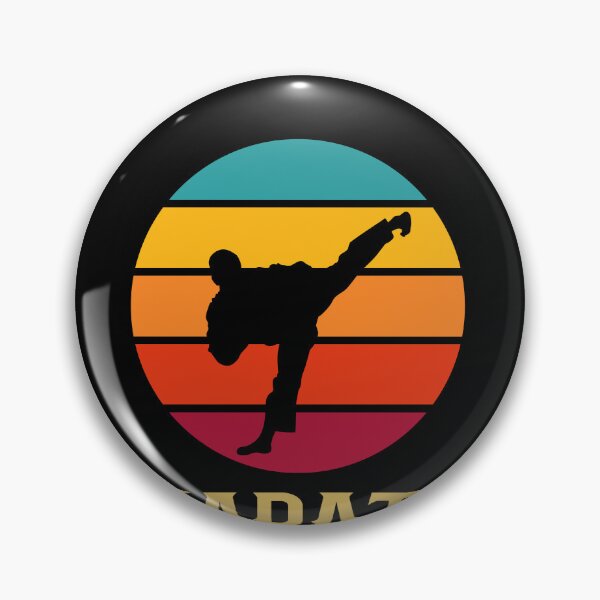 Item preview, Vintage Sunset Karate Instructor / Karate Beginner Design - For A Karate Lover designed and sold by TheKarateStore.