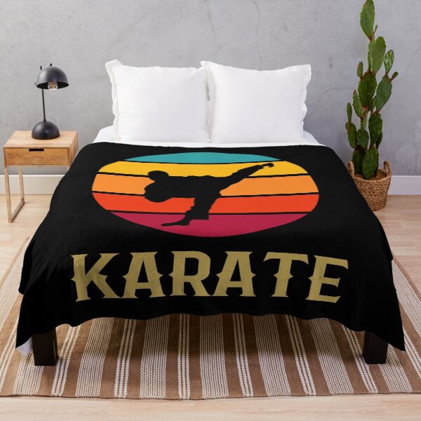 Item preview, Vintage Sunset Karate Instructor / Karate Beginner Design - For A Karate Lover designed and sold by TheKarateStore.