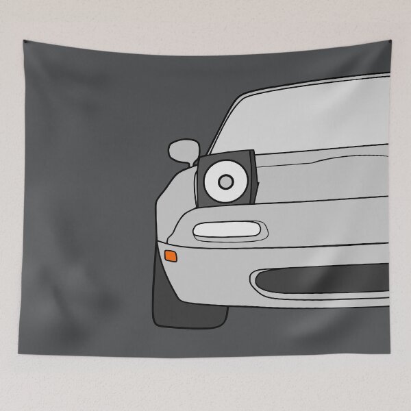 Item preview, Mazda Miata MX-5 NA front silver color designed and sold by EdimDesign.