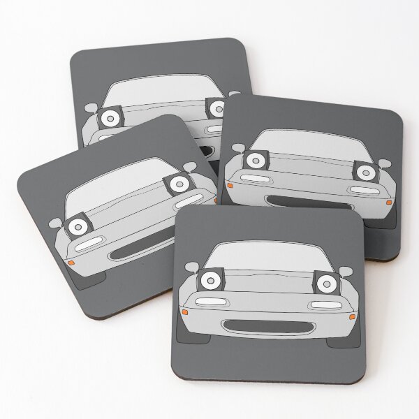 Item preview, Mazda Miata MX-5 NA front silver color designed and sold by EdimDesign.
