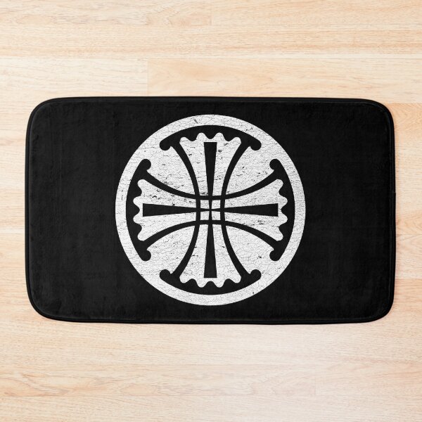 Item preview, Canterbury Cross in white circle designed and sold by IsisOsiris.