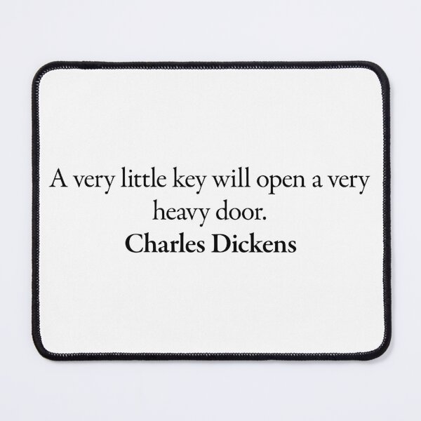 Item preview, Charles Dickens Writer Quote designed and sold by betterquotes.