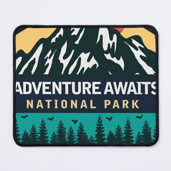 Item preview, Adventure awaits national park designed and sold by Cool-Craze.