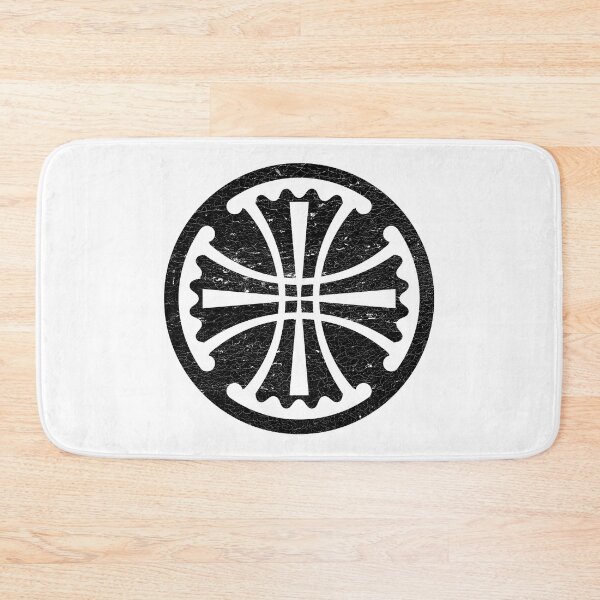 Item preview, Canterbury Cross in black circle, anglican church designed and sold by IsisOsiris.