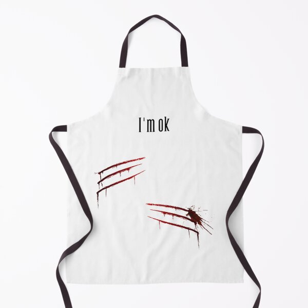 Item preview, I'm ok bloody t-shirt designed and sold by Kubala.