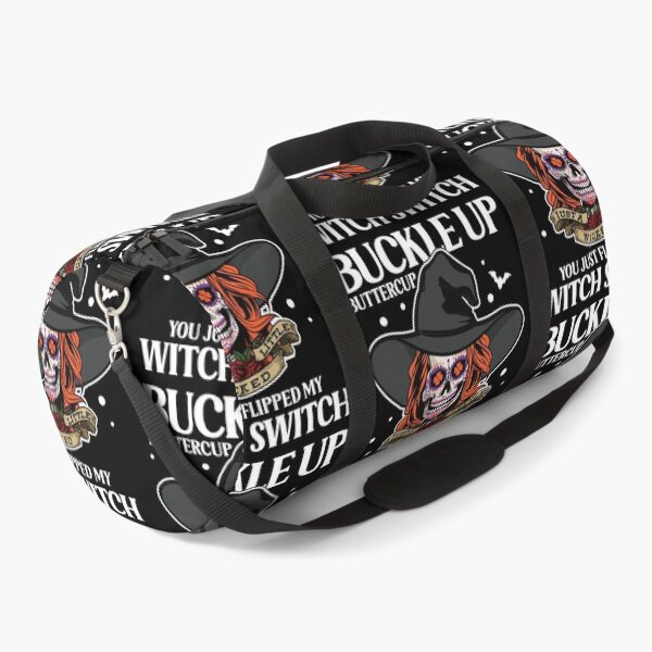 Item preview, Buckle Up Buttercup You Just Flipped My Witch Switch Halloween designed and sold by GravitiTees.