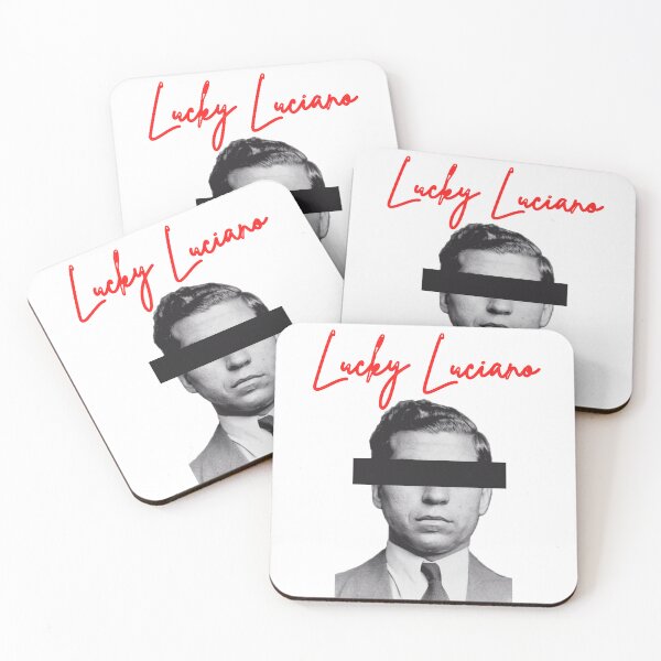 Artikelvorschau, Originale Italienische Mafialegende - Lucky Luciano entworfen und verkauft von MGStore76.