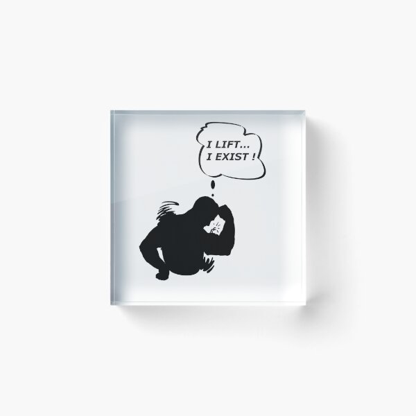 Item preview, I LIFT SO I EXIST !! Now on your Iphon case ! GYM PHONE CASSE designed and sold by morben.
