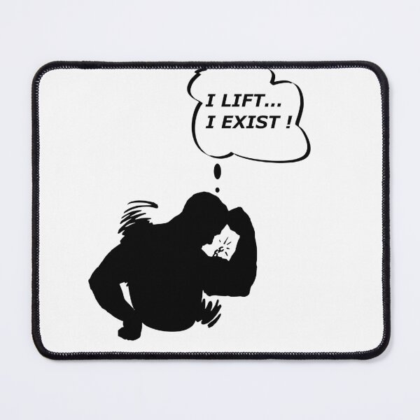 Item preview, I LIFT SO I EXIST !! Now on your Iphon case ! GYM PHONE CASSE designed and sold by morben.