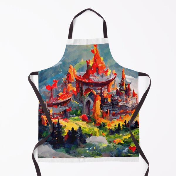 Item preview, House of Bereslyn Cresttrack | Fantasy House Artwork | Medieval Castle Artwork | Fantasy Landscape Design designed and sold by AyfuDesigns.