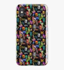 horror collection print mini iPhone Case
