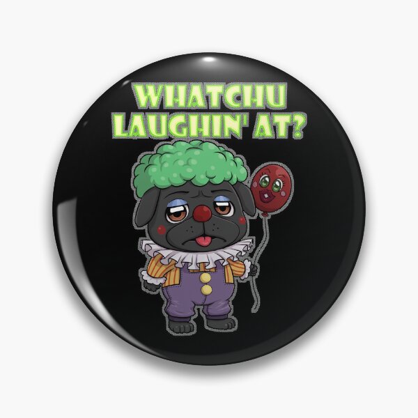 Item preview, Clown Pug Puppy | Halloween Puppy | Black designed and sold by Jovak.
