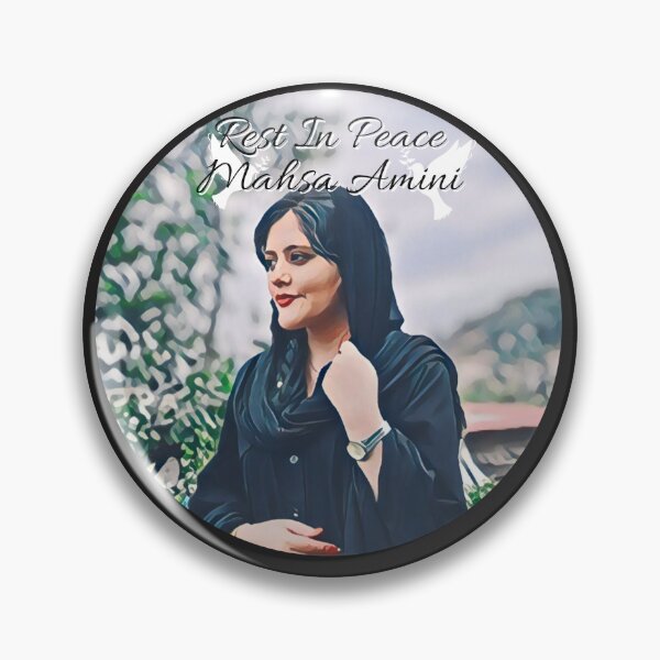 Item preview, Rest in Peace Mahsa Amini T Shirt and Sticker | Mahsa Amini designed and sold by sugarcube1999.