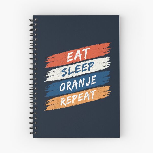 Item preview, Eat Sleep Oranje Repeat - Oranje (Orange Dutch) designed and sold by Numero14.