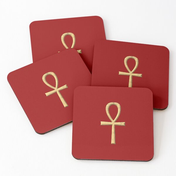 Item preview, Ankh Egyptian Cross in gold with bevel designed and sold by IsisOsiris.