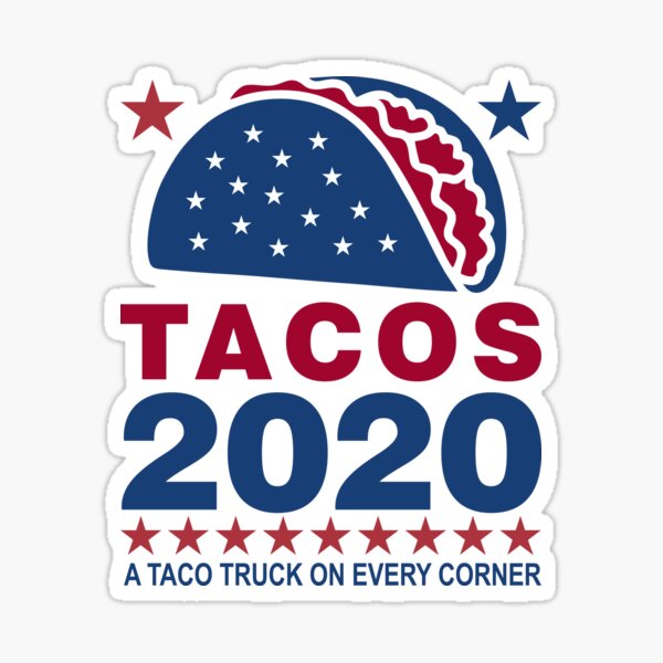 Item preview, Vote Tacos in 2020 designed and sold by DavidAyala.