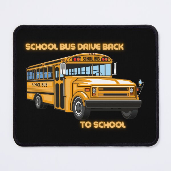 Item preview, School Bus Drive Back To School designed and sold by FLOWER--ART.