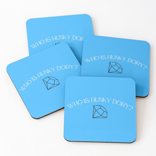 Item preview, "Who is Hunky Dory?" designed and sold by The Real Houseboy of London.