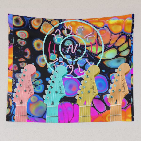 Item preview, Rock N Roll Fender Guitars designed and sold by TjsDesignsnMore.