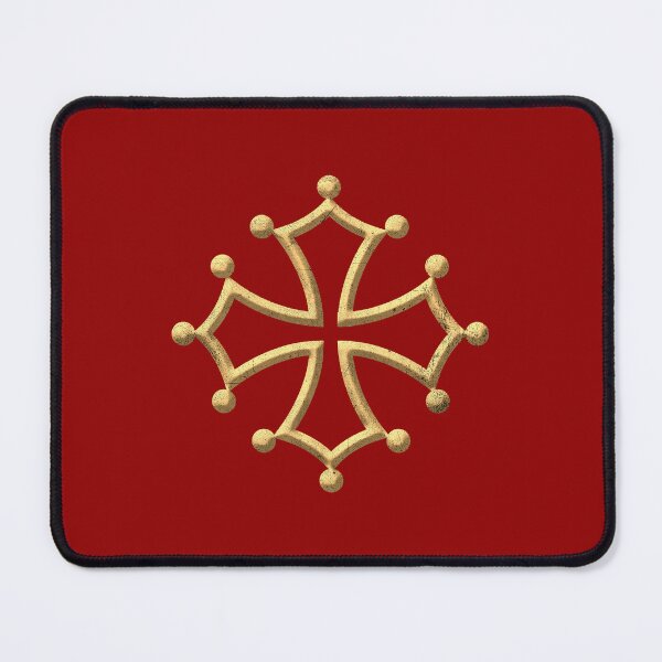 Item preview, Cathar Cross, Occitan cross in gold with bevel designed and sold by IsisOsiris.