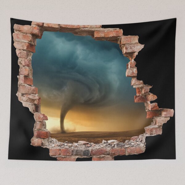 Item preview, Tornado Storm Wall Destruction Hurricane Chaser Meteorology designed and sold by Aleodor.