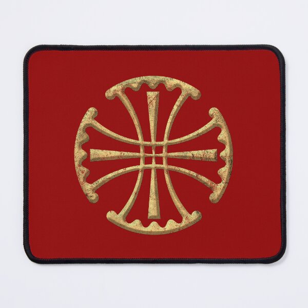 Item preview, Canterbury Cross in gold with bevel designed and sold by IsisOsiris.