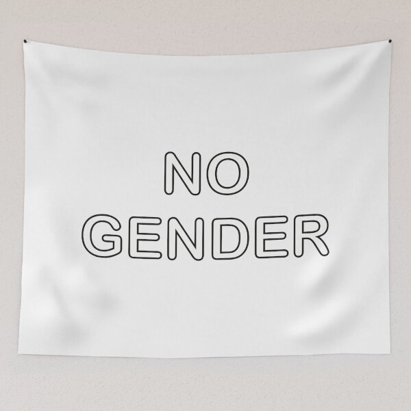 Aperçu de l'œuvre No gender - pas de genre - gender fluide créée et vendue par Cichya.