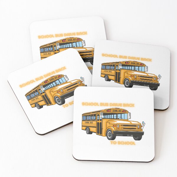 Item preview, School Bus Drive Back To School funny designed and sold by FLOWER--ART.
