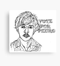 Vote for Pedro Canvas Print