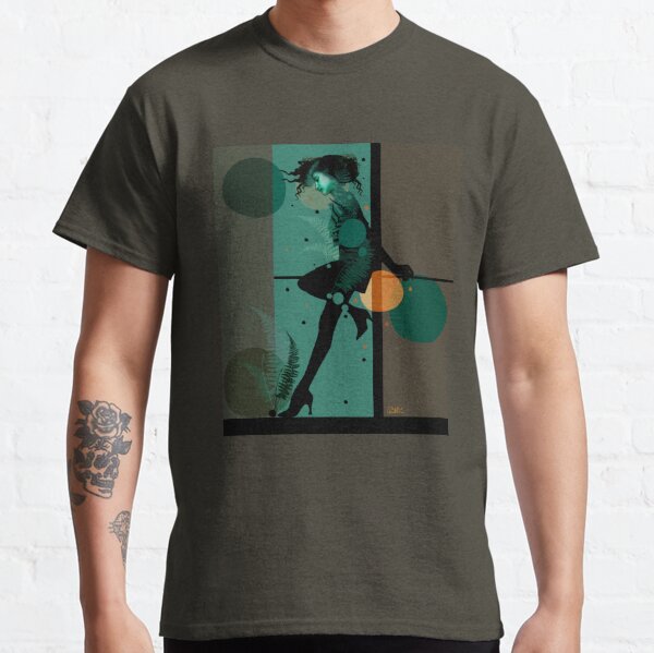 The Girl and the Moon Camiseta clásica