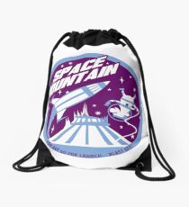 SPACE MOUNTAIN (purple and blue) Drawstring Bag