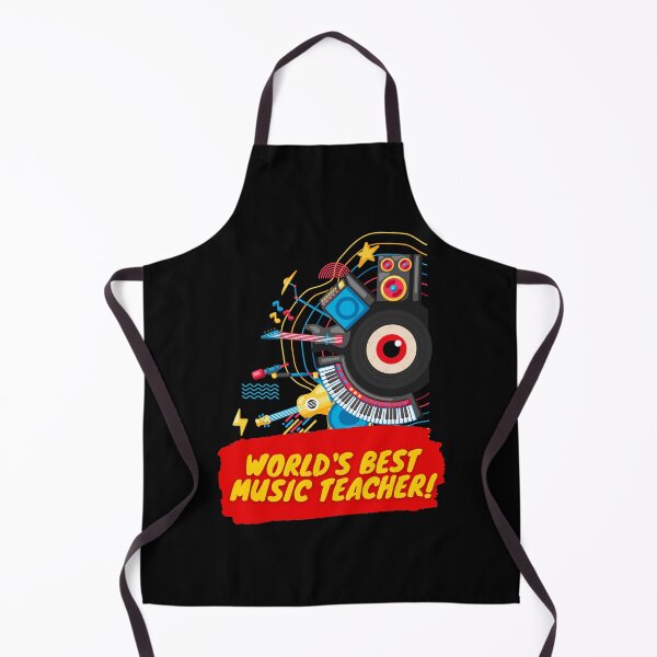 Item preview, World's Best Music Teacher Design designed and sold by myspookycuties.