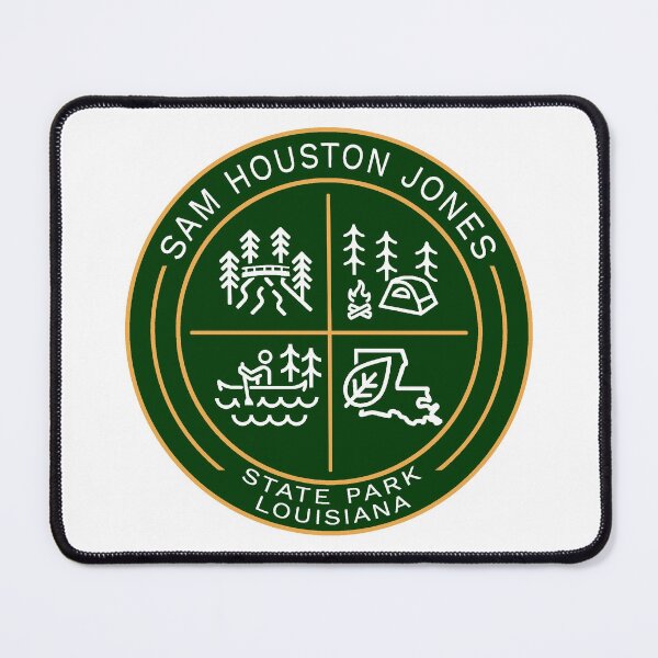 Item preview, Sam Houston Jones State Park Louisiana Heraldic Logo designed and sold by VanyaKar.