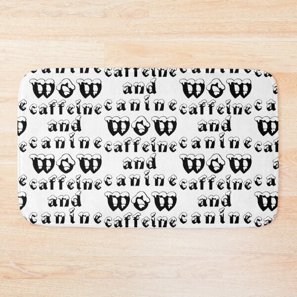 Item preview, motivated by caffeine and canine designed and sold by qofebean.