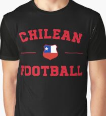 Chile Football Shirt - Chile Soccer Jersey Graphic T-Shirt