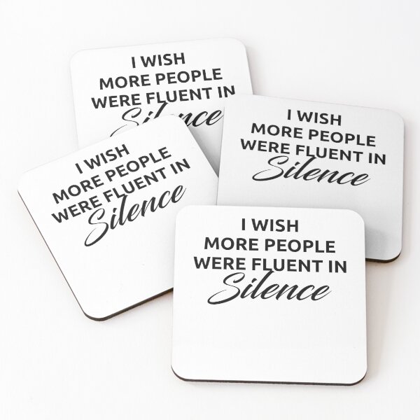 Item preview, I Wish More People Were Fluent In Silence - Funny women designed and sold by Amineharoni.