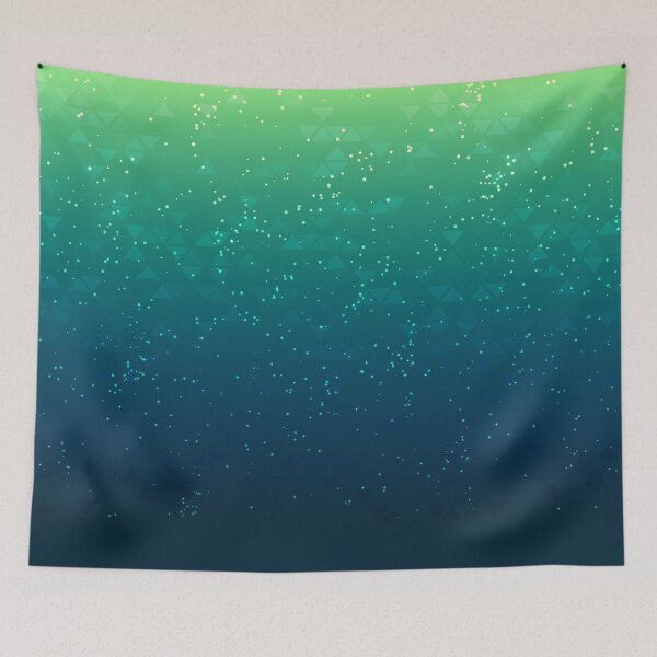 Item preview, Midnight to Dark Mint Green designed and sold by mozizy.