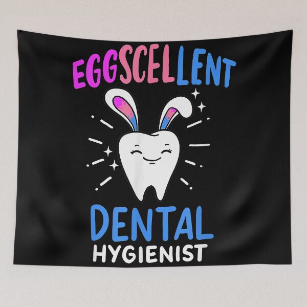 Item preview, Eggscellent Dental Hygienist Easter Teeth Doctor Bunny Gift designed and sold by BrennaEirlys.