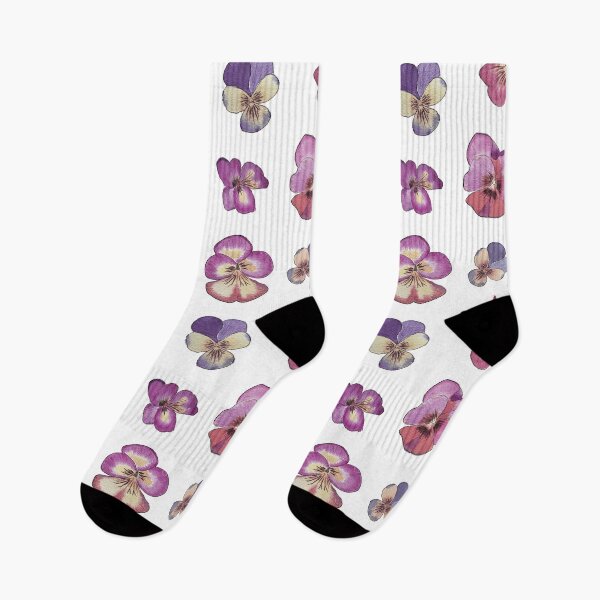 Item preview, Little Watercolor Pink Violet Flowers designed and sold by Pavnud.