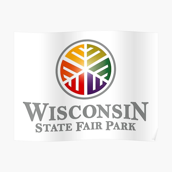 "Wisconsin State Fair Park Logo" Poster for Sale by ONECOILOGY Redbubble