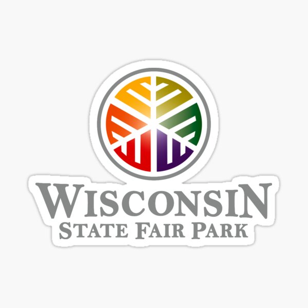 "Wisconsin State Fair Park Logo" Sticker for Sale by ONECOILOGY Redbubble