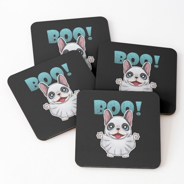 Item preview, Boo Ghost Frenchie Puppy | Halloween Puppy | Bi-Color designed and sold by Jovak.