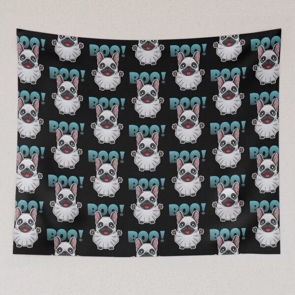 Item preview, Boo Ghost Frenchie Puppy | Halloween Puppy | Black designed and sold by Jovak.