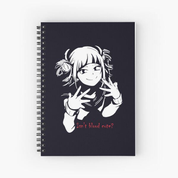 Himiko Toga Fan Art My Hero Academia Spiral Notebook For Sale By Nelliechristi Redbubble